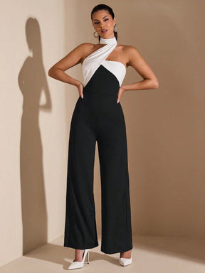 Macacão Feminino Elegante Assimétrico
