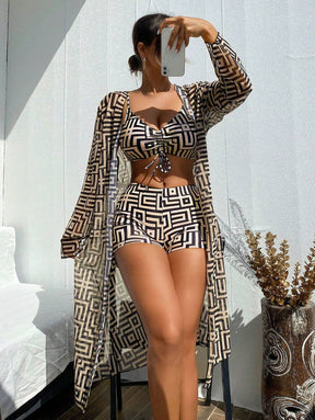 Conjunto Praia Maze 3 Peças