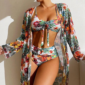 Conjunto Biquíni+ Kimono Aline
