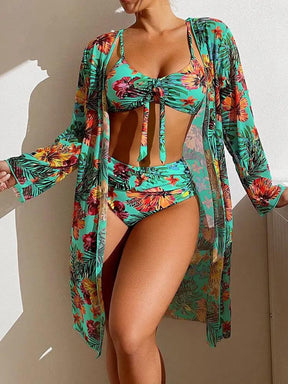Conjunto Biquíni+ Kimono Aline