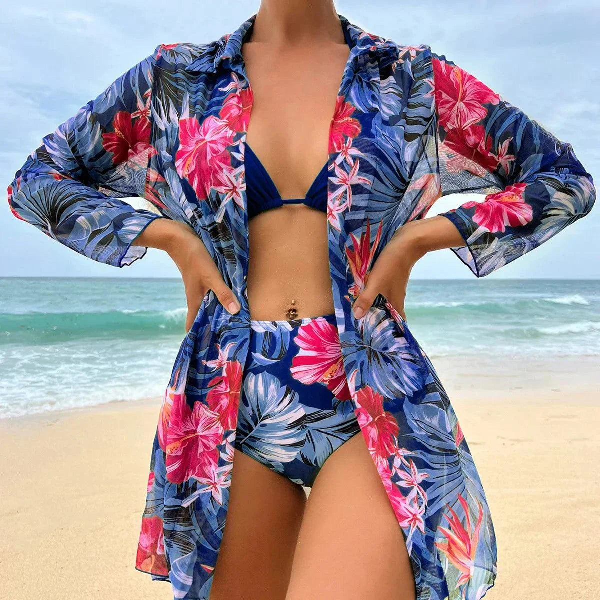 Conjunto de luxo de Praia 3 Peças Jasmini