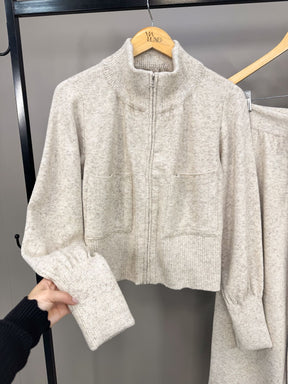 Conjunto Tais® em Tricô Mousse – Elegância e Conforto