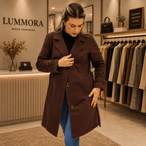 Casaco Feminino Verona® – Elegância e Conforto para os Dias Frios